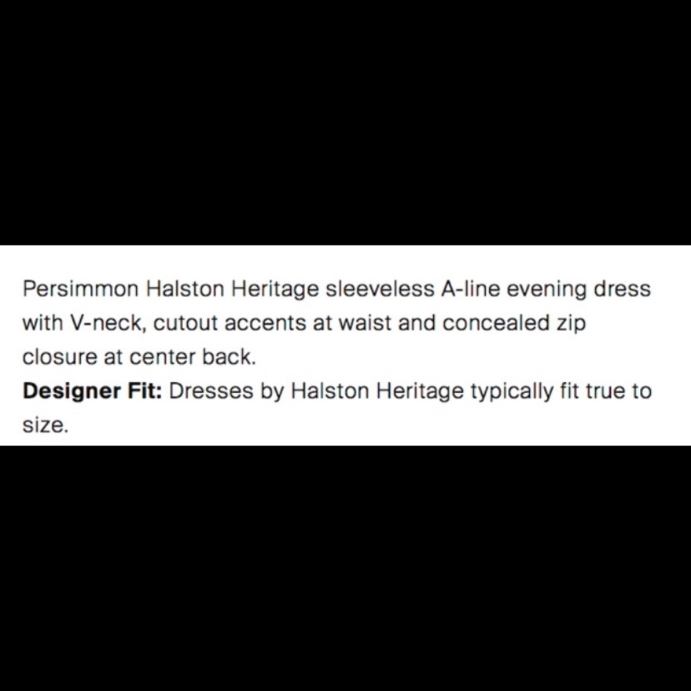 NWT Halston Heritage gown size 4 - Picture 4 of 5